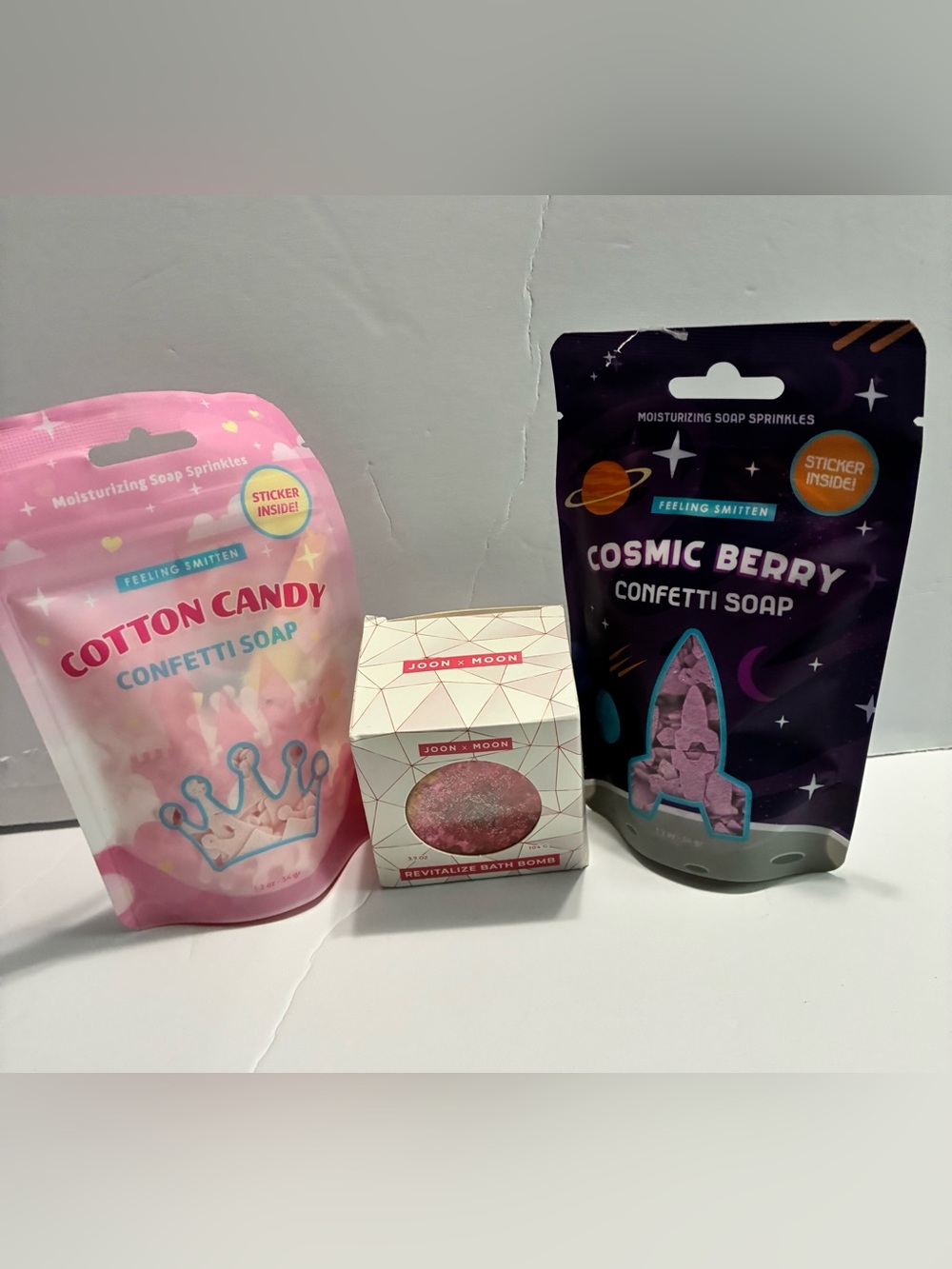 Confetti Soap & Bath Bomb Bundle – 3 pc NEW